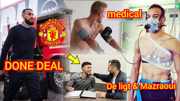 ‘100% confirmed’✅ Matthijs de Ligt and Mazraoui fly to Carrington for medicals🔥 man utd new signings