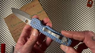 Spyderco Smock From Chaz🤙