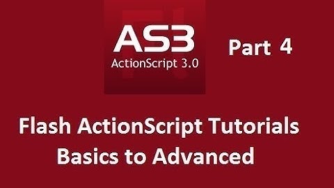 Flash Actionscript Tutorials - Displaying Variable in a Text Toolbar - 4