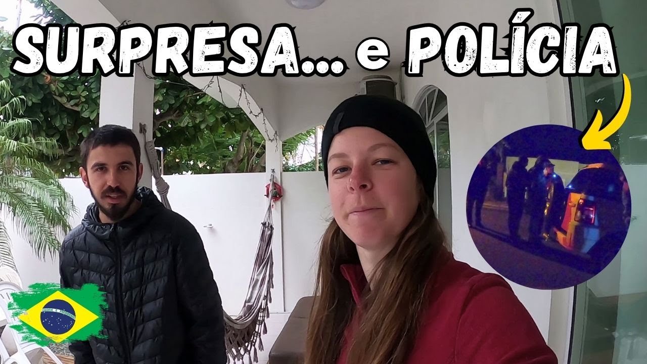 CHEGAMOS em CASA e tivemos que CHAMAR a POLÍCIA - Brasil / Ep135