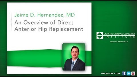 Anterior Hip Replacement