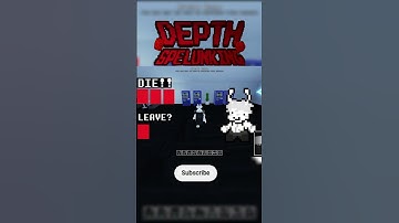 Depth Spelunking, should I really leave or stay?? 😭😭 || #Robloxhorrorexperience #Roblox