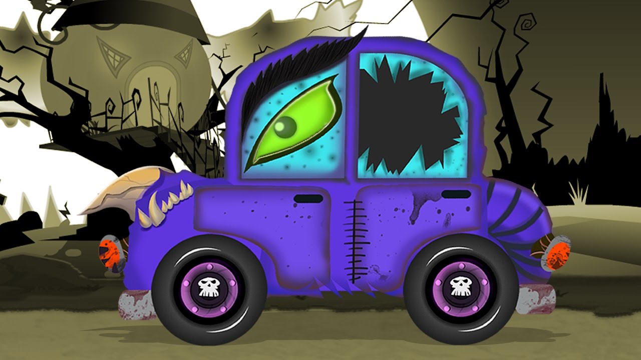 Scary Car Halloween Video Scary Video for Kids Haunted Street