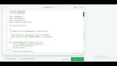 Picking Numbers | hackerrank solution