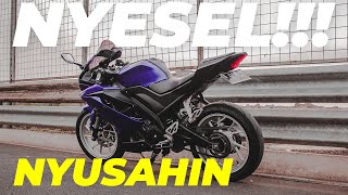 NYESEL NGAMBIL SPORTBIKE YAMAHA R15V3 - #MOTOVLOGINDONESIA