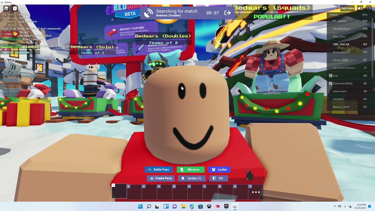 spin the bedwars kit wheel (part two) YouTube