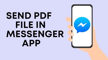 How To Send PDF File In Messenger App (2022) | Send Files On Facebook Messenger