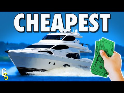 Top 5 CHEAPEST Private Yachts You Can Buy