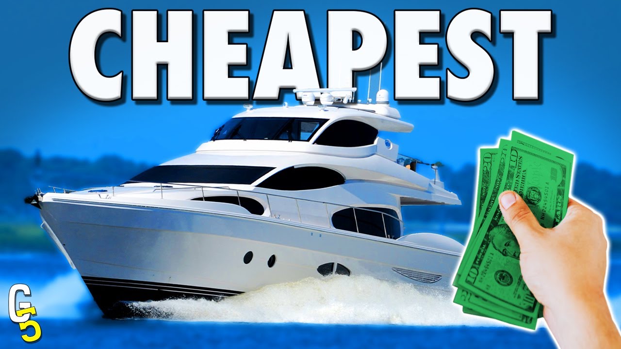 Top 5 Cheapest Private Yachts You Can Buy