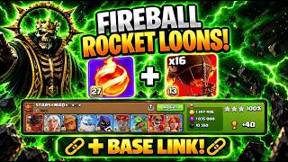 Legends Day 6 | Live Attacks | Road to Top 1 | Fireball Rocketloon Strategy + BASELINK screenshot 4
