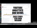 Youtube analytics and views case study  lisa shea origami