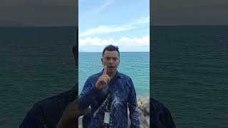 kapal pesiar mewah ponant Jacques Cartier Cruise 4 lantai singgah di kota Banda Aceh#shorts