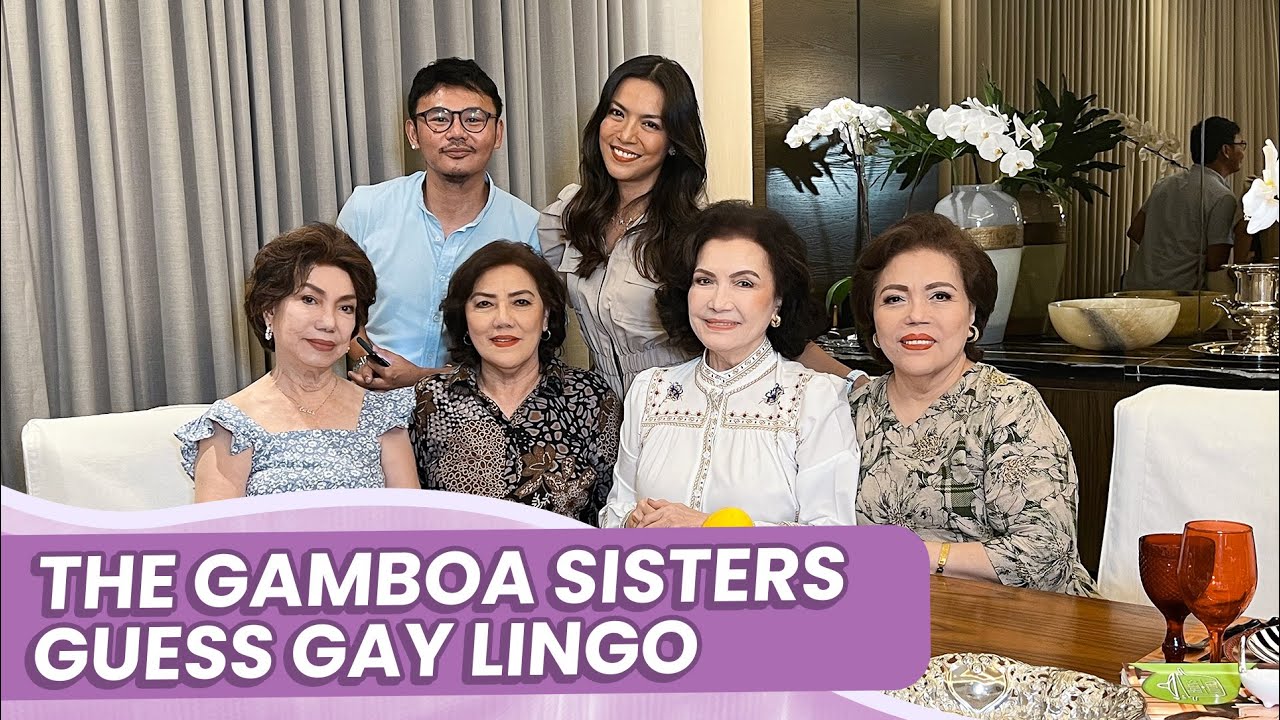 The Gamboa Sisters Guess Gay Lingo Ciara Sotto YouTube The Gamboa Sisters Guess Gay Lingo Ciara Sotto YouTube