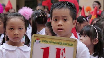 Lễ khai giảng năm học mới 2017 - 2018 trường Tiểu học Trần Quốc Toản