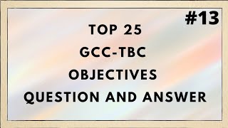 Top 25 GCC-TBC Objectives Question And Answer || Computer Typing || 30 & 40 Wpm|| Test #13 screenshot 5