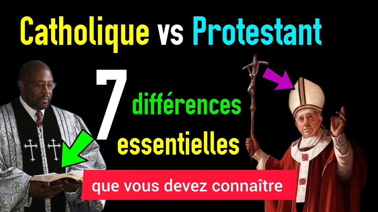 Quelle est la différence entre Catholique et Protestant //Kossi GBAFA