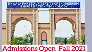 Admissions Open Fall 2021 Kfueit |A brief intro of Kfueit |Admissions open 2021|About Kfueit #Kfueit