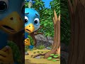 “Snake Attack on Banana Tree 🐍🍌 | Peacock Sad Story | Kids Moral Cartoon#viral #ai #aishorts