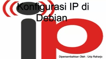 Cara konfigurasi IP di Debian