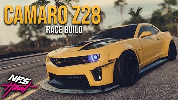 CAMARO Z28 BUMBLE BEE EDITION RACE BUILD! - Need for Speed Heat
