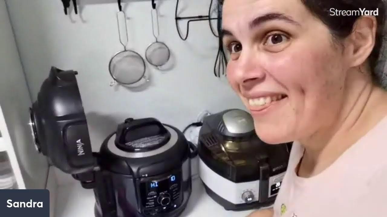 Comprei a Ninja Foodi Air Fryer e panela de pressão