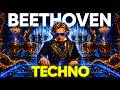 Beethoven Thunder Rave — 90-Minute Melodic Techno Symphony (4 K)