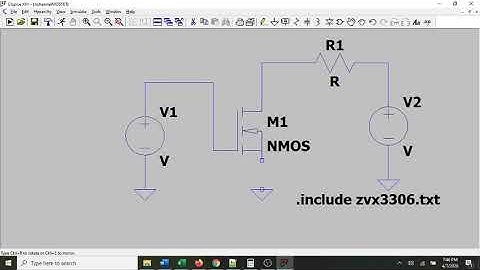 Using a subcircuit model in LTSpice