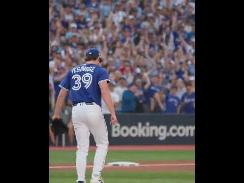 Trey Yesavage has the crowd in Toronto rocking early! #ALDS