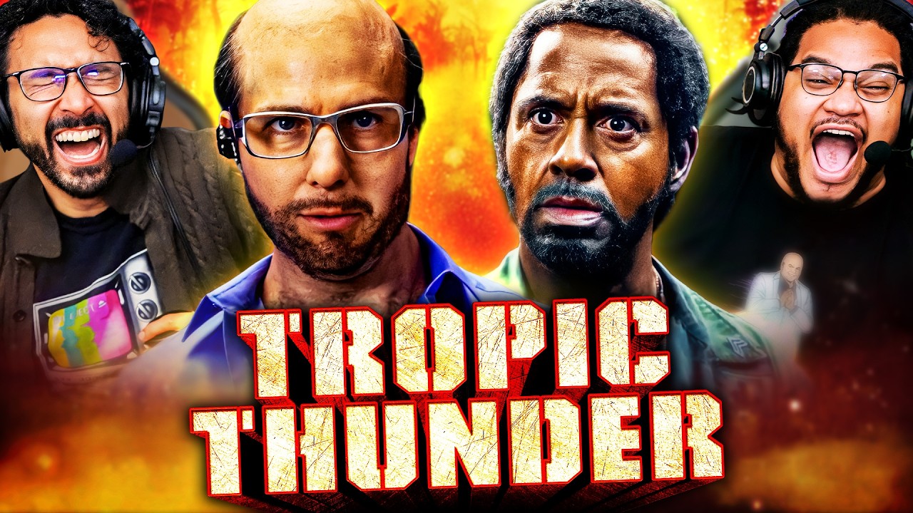TROPIC THUNDER (2008) IS FREAKIN' HYSTERICAL!! MOVIE REACTION!! Robert Downey Jr. | Tom Cruise