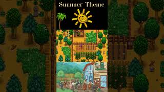 Stardew Valley [Долина Стардью] Summer Theme #shorts