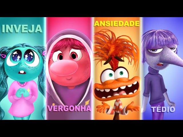 Divertida Mente 2 e a EMOÇÃO SECRETA da Riley #divertidamente2 #pixar