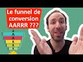 Marketing le funnel de conversion aarrr  comment convertir vos prospects en clients   startup