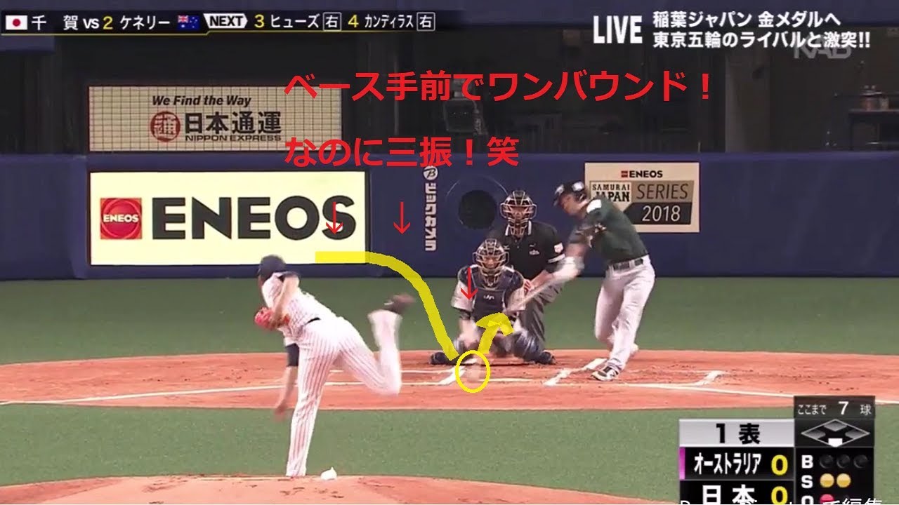 【千賀滉大】オーストラリア戦！大舞台での千賀投手の活躍ぶり！ヒーローインタビューも！【世界戦】