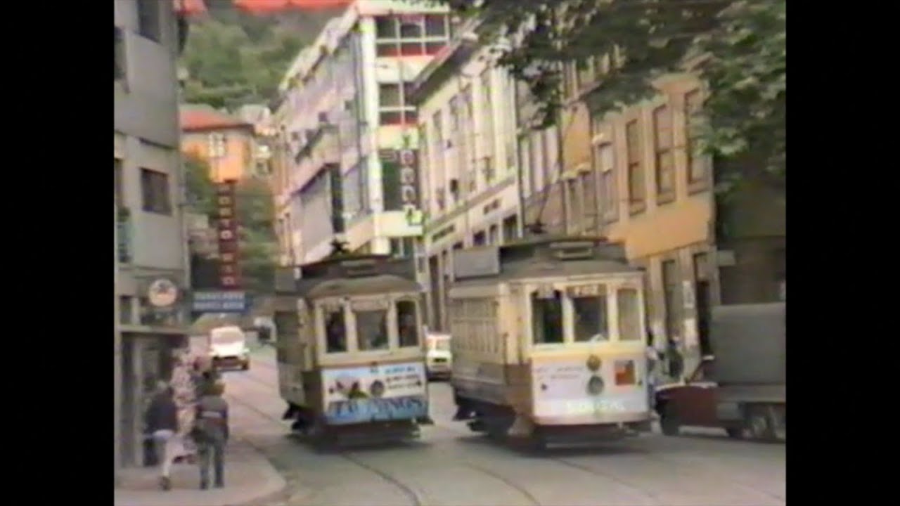 Porto Trams 1975, 1981 and 1986 Part 1
