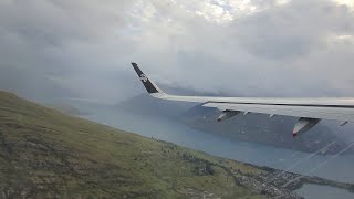 Severe turbulence on Air New Zealand flight after take off from Queenstown
