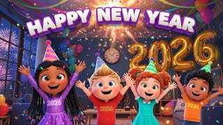 Happy New Year Song for Kids | Countdown & Celebration