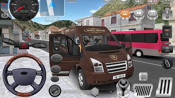 Real Ford Transit Game - Bus City Long Driving 3D - Minibus Simulator Vietnam - Bus Android Gameplay