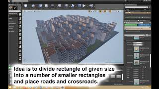 Procedural City Generation in Unreal Engine 4