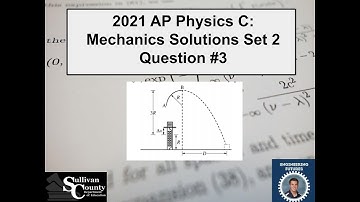 2021 AP Physics C: Mechanics Solutions Set 2 Question #3