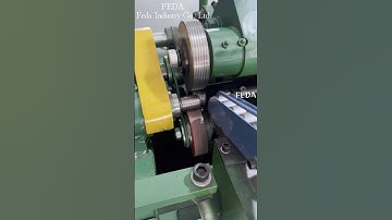 FD-XY1 thread rolling machine processes E27 lamp holder thread.#auto #machine #engineering #factory