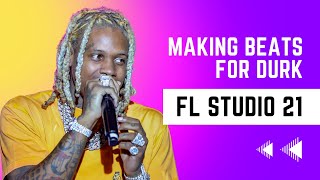 Making Beats For Lil Durk | Fl Studio 21 (Tutorial)