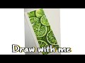 Marker Drawing tutorial #art #painting #drawing
