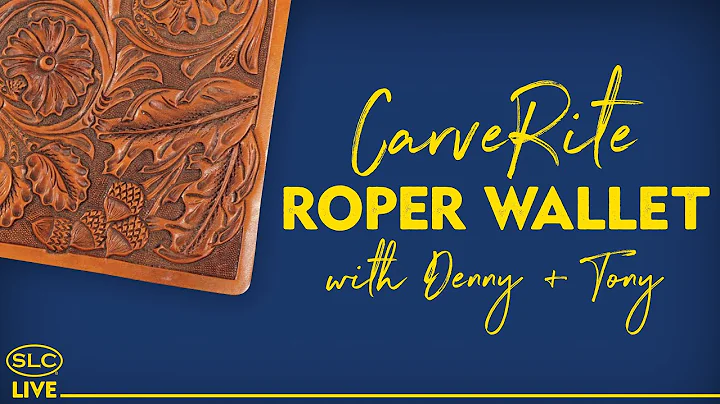 Crafting a CarveRite Roper Wallet w/ Denny + Tony