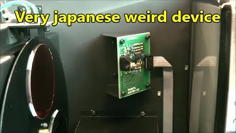 Nippon avionics CIR-310 color image recorder teardown