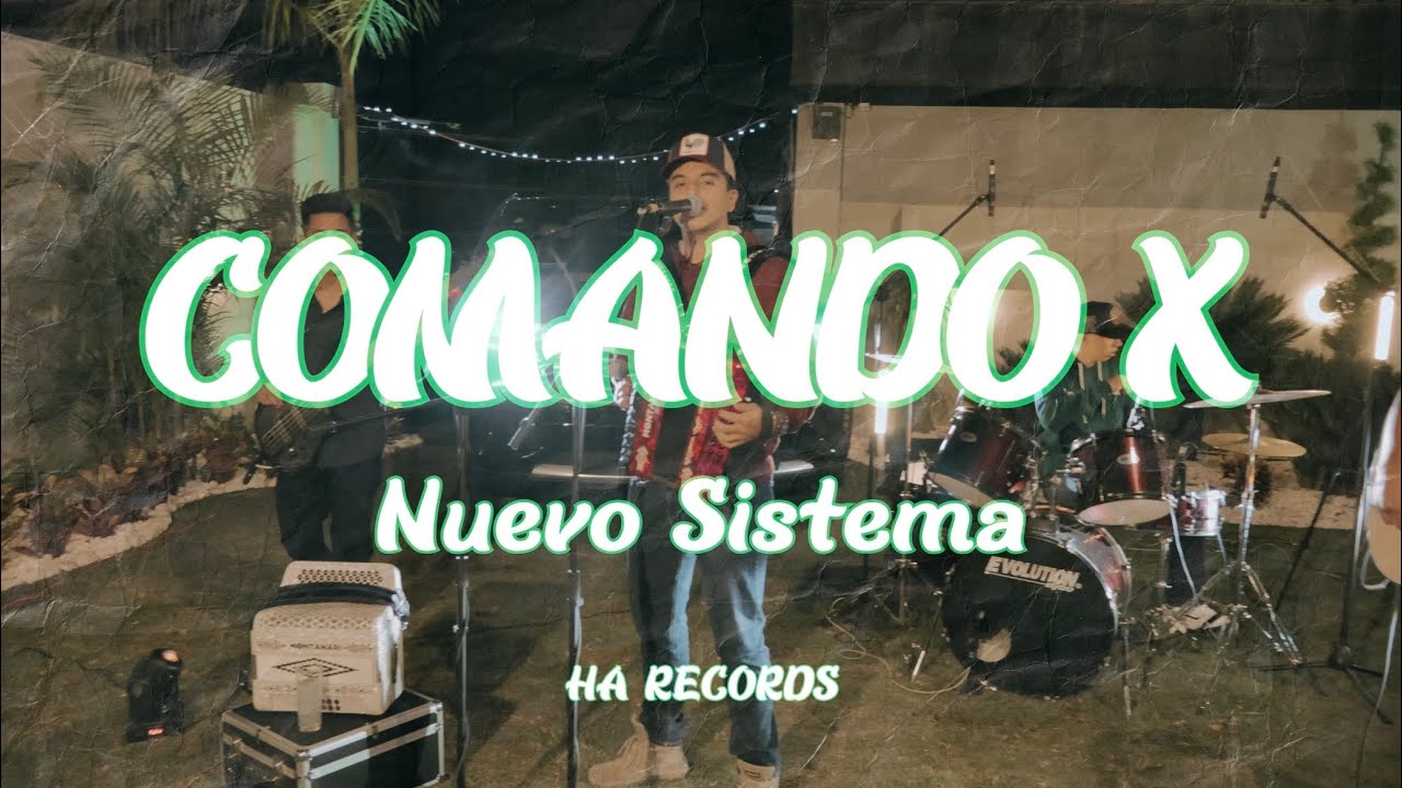 Grupo Nuevo Sistema - Comando X (en vivo) - YouTube