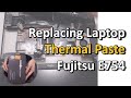 Replacing Laptop Thermal Paste | Fujitsu E754 Disassembly [Music Only No Commentary]