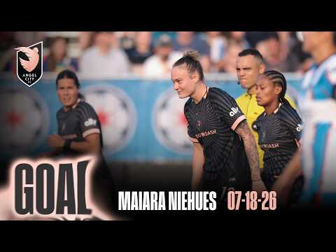 Angel City FC | Maiara Niehues Penalty Kick Goal