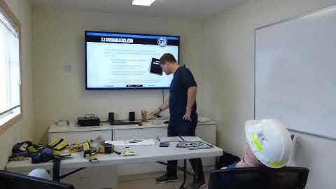 Tony CLARKE- Demo Video Fall Protection Inspector Recert 2020