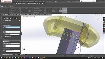 [ 4CHaUI ]  2. Hướng dẫn cụm lệnh Revolved boss/cut   (Feature)