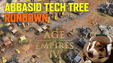 Age of Empires 4 Beta- Abbasid Tech Tree Rundown